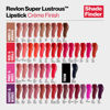 Picture of Revlon Super Lustrous Lipstick, High Impact Lipcolor with Moisturizing Creamy Formula, Infused with Vitamin E and Avocado Oil in Berries, Naughty Plum (045) 0.15 oz