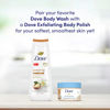 Picture of Dove Scrub Macadamia & Rice Milk Reveals Visibly Smoother Skin Body Scrub That Nourishes Skin 10.5 oz