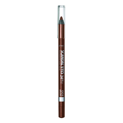 Picture of Rimmel Scandaleyes 24hr waterproof eyeliner, Brown, Pack of 1