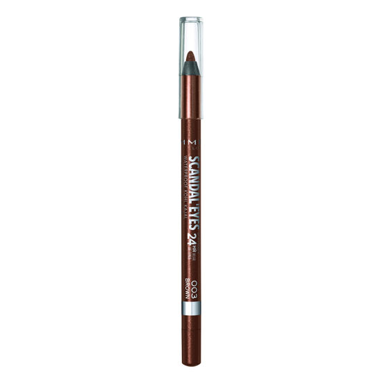 Picture of Rimmel Scandaleyes 24hr waterproof eyeliner, Brown, Pack of 1