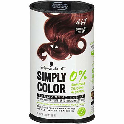 Picture of Schwarzkopf Simply Color Hair Color, 4.68 Chocolate Cherry