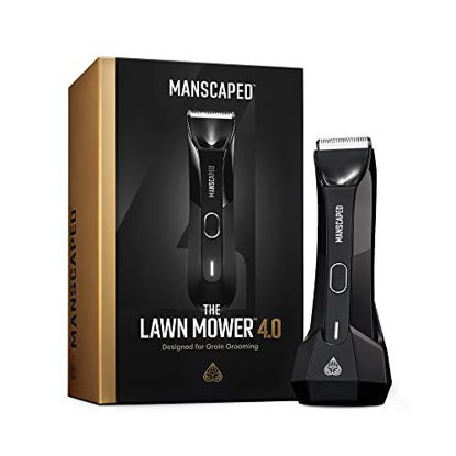 Picture of MANSCAPED® Electric Groin Hair Trimmer, The Lawn Mower™ 4.0, Replaceable SkinSafe™ Ceramic Blade Heads, Waterproof Wet/Dry Clippers, Rechargeable, Wireless Charging, Ultimate Male Hygiene Razor