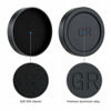 Picture of JJC Aluminum Lens Cap Cover Protector for Ricoh GR IIIx GRIIIx GR III GRIII GR II GRII with Soft EVA Interior -Black