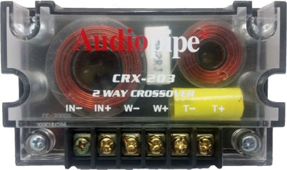 Picture of Audiopipe CRX-203 2 Way 4 Ohm Car Audio Passive Crossover Networks (2 Pack)