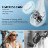 Picture of DGLK The Portable Neck Fan From Popular Earphone Design,The Leafless Neck Fan Perfect For Personal Fan,with Features,Battery Powered Fan, Suitable For Outdoor Sports