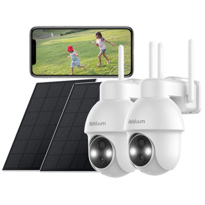 GetUSCart- 【Dual Lens Linkage】Ctronics Security Camera Outdoor