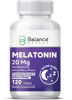 Picture of Melatonin 20mg Fast-Dissolve 120 Tablets - Natural Berry Flavor, Non-Habit Forming - Fall Asleep Faster, Stay Asleep Longer, Natural Sleep Aid - Non-GMO, Gluten-Free, Vegan Tablets by Balance Breens