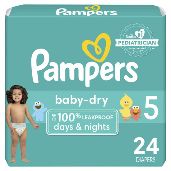 Picture of Pampers Cruisers Baby Dry Diapers, Size 5, 24 Count