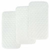 Picture of BlueSnail Bamboo Quilted Thicker Waterproof Changing Pad Liners, 3 Count (Snow White)