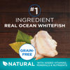 Picture of Purina ONE Natural, High Protein, Grain Free Dry Cat Food, True Instinct With Real Ocean Whitefish - 3.2 lb. Bag