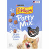 Picture of Purina Friskies Made in USA Facilities Cat Treats, Party Mix Crunch Gravylicious Turkey & Gravy Flavors - (6) 6 oz. Pouches