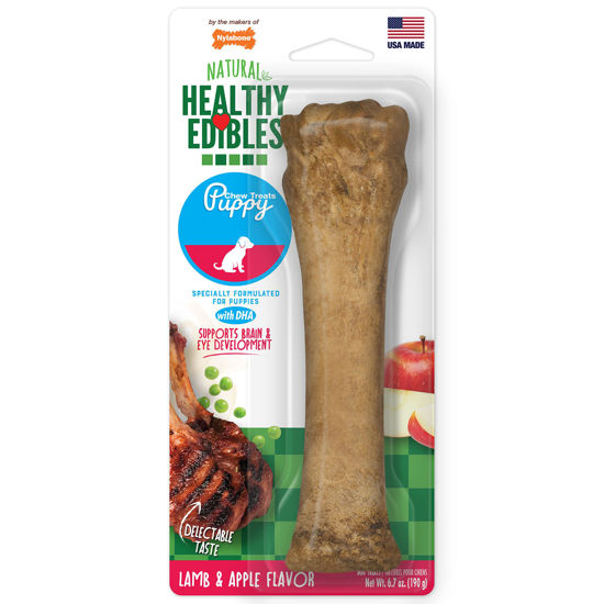 Nylabone healthy edibles puppy chew clearance treats