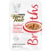 Picture of Purina Fancy Feast Grain Free Cat Food Complements, Broths Seafood Bisque & Accents of Real Lobster - (16) 1.4 oz. Pouches