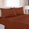 Picture of Utopia Bedding Queen Bed Sheets Set - 4 Piece Bedding - Brushed Microfiber - Shrinkage and Fade Resistant - Easy Care (Queen, Terracotta Orange)