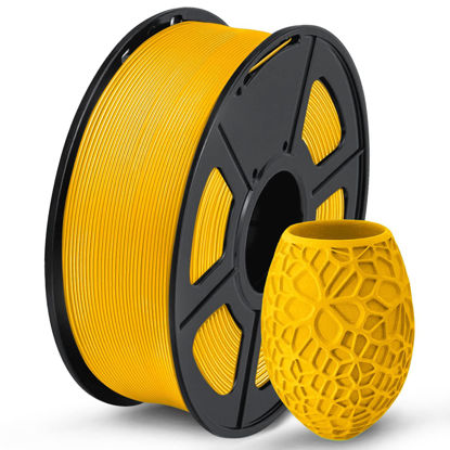 Picture of SUNLU PLA Filament 1.75mm, Neatly Wound PLA 3D Printer Filament 1.75mm Dimensional Accuracy +/- 0.02mm, Fit Most FDM 3D Printers, 1kg Spool (2.2lbs), 330 Meters, PLA Light Gold