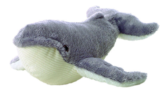 Picture of Aurora® Adorable Mini Flopsie™ Ahab™ Stuffed Animal - Playful Ease - Timeless Companions - Gray 8 Inches