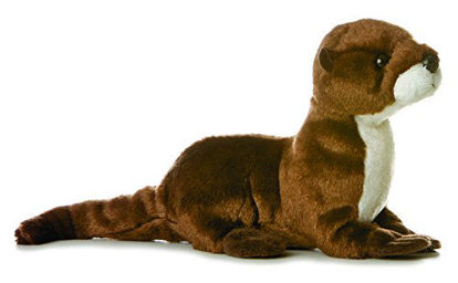 Picture of Aurora® Adorable Mini Flopsie™ Sliddy™ Stuffed Animal - Playful Ease - Timeless Companions - Brown 8 Inches