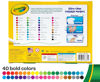 Picture of Crayola Ultra Clean Fine Line Washable Markers, Kids Markers For School, Back To School Gifts, 40 Count