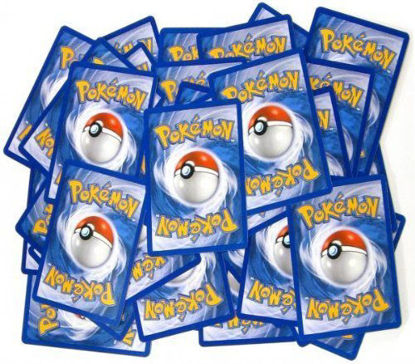 Picture of Pokemon TCG: Random Cards From Every Series, 100 Cards In Each Lot Plus 7 Bonus Free Foil Cards