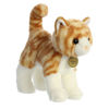 Picture of Aurora® Adorable Miyoni® Orange Tabby Cat Stuffed Animal - Lifelike Detail - Cherished Companionship - Orange 10 Inches