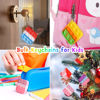 Picture of Kids Party Favors Fidget Toys Bulk 30 Pack Mini Pop Fidget Keychain Its Birthday Party Favors for Kids 4-8,8-12 Year Small Kid Classroom Prizes Fidgets It Bubbles Poppers Students Goodie Bag Stuffers