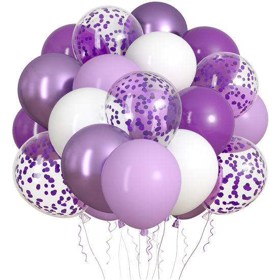 Brandgift - Palloncini Metallizato 13 32cm Lavanda Conf 100pz