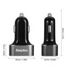 Picture of EasyAcc Car Charger 3 Ports 26W 5.1A Aluminum Panel Compact Designed for iPhone iPad Samsung Galaxy Android Smartphones Tablet Bluetooth Speaker - Gray