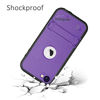 Picture of Waterproof Case for iPod 7 iPod 5 iPod 6, Meritcase Waterproof Shockproof Dirtproof Snowproof Case Cover with Kickstand for Apple iPod Touch 5th/6th/7th Generation for Swimming Snorkeling(Purple)