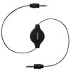 Picture of Insten 3.5MM Jack CAR Audio AUX Auxiliary Stereo Retractable Cable Compatible with iPhone 7 6 6S Plus iPod iPad/Galaxy S10/S10+/S10e/S9/S8/S7/S6 Edge/PC Speaker and More (Up to 2.7 ft)