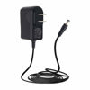 Picture of 12V 1A/1000mA 10ft Long Power Supply Adapter, 12W Adaptor AC to DC Adapter Cord for LED Strip Lights, Keyboard, BT Speaker, Router, Monitor, Webcam, DVR, NVR, CCTV Camera, UL Listed