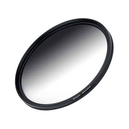 Picture of PROfezzion 52mm Soft Circular Gradual ND Filter, ND2-ND16 (4 Stop) Grad Neutral Density Filter for Canon EF-S/Sigma 30mm f1.4 /Fujifilm XC Lens & Other Lenses with 52mm Filter Thread