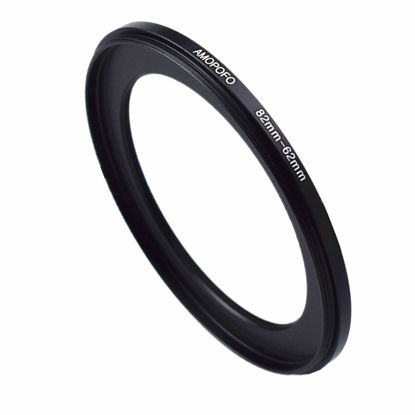 Picture of 82mm to 62mm /82mm-62mm Step-Down Ring Filter Adapter for All Brands UV,ND,CPL,Metal Step-Down Ring Adapter