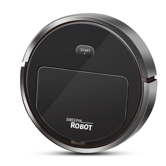 Picture of Crosscall Robot Vacuum Cleaner,Sweeping Robot,Ultra Slim Quiet,1800pa Super-Strong Suction,Cleans Hard Floors to Medium-Pile Carpets,Integral Memory Multiple Cleaning Modes Vacuum Best for Pet Hairs