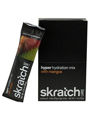 Skratch Labs Hyper Hydration Drink Mix with Mangos - 8 sticks