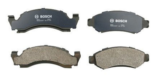 Picture of Bosch BP50 QuietCast Premium Semi-Metallic Disc Brake Pad Set For Select Ford Bronco, Country Sedan, Elite, E-150, F-100, F-150, F-250, Galaxie, Torino, Thunderbird; Lincoln; Mercury + More; Front