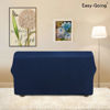 Picture of Easy-Going Stretch Loveseat Slipcover 1-Piece Sofa Cover Furniture Protector Couch Soft with Elastic Bottom for Kids Polyester Spandex Jacquard Fabric Small Checks (Loveseat, Navy)