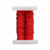 Picture of BNTECHGO 26 AWG Magnet Wire - Enameled Copper Wire - Enameled Magnet Winding Wire - 2 oz - 0.0157" Diameter 1 Spool Coil Red Temperature Rating 155℃ Widely Used for Transformers Inductors