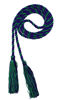 Picture of Graduation Honor Cord - Purple/Kelly - Every School Color Available - Made in USA - by Tassel Depot