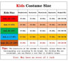 Picture of Lianhua Cos Superhero Costume Bodysuit for Kids Spandex Zentai Halloween Cosplay Jumpsuit 3D Style Red