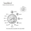 Picture of beadsland Flat Back Crystal Rhinestones Round Gems for Nail Art and Craft Glue Fix, CrystalAB (6.4-6.6mm) SS30/288pcs