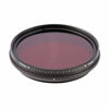 Picture of Runshuangyu 58mm 6 in 1 Infrared IR Pass X-Ray Lens Filter, Adjustable 530nm to 750nm Screw-in Filter for Canon Nikon Sony Panasonic Fuji Kodak DSLR Camera