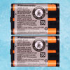 Picture of 2 Pack HHR-P107 NI-MH Rechargeable Battery for Panasonic 3.6V 650mAh Battery for Cordless Phones