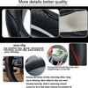 Picture of Car Steering Wheel Cover, Anti-Slip, Safety, Soft, Breathable, Heavy Duty, Thick, Full Surround, Sports Style (Black)