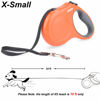 Picture of Fida Retractable Dog Leash, 10ft Heavy Duty Pet Walking Leash for X-Small Dogs or Cat up to 18 lbs, Tangle Free. One-Hand Brake (X-Small, Orange)