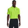 Picture of Under Armour Men's Tech Golf Polo , (369) Lime Surge / / Black , Small