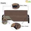 Picture of Easy-Going Futon Sofa Slipcover Reversible Sofa Cover Armless Futon Cover Furniture Protector Couch Cover Water Resistant Pets Kids Children Dog Cat (Futon, Brown/Beige)