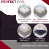 Picture of Mellanni Extra Deep Pocket Full Sheet Set - Iconic Collection Bedding Sheets & Pillowcases - Hotel Luxury, Ultra Soft, Cooling Bed Sheets - Extra Deep Pocket up to 21" Mattress - 4 PC (Full, Purple)