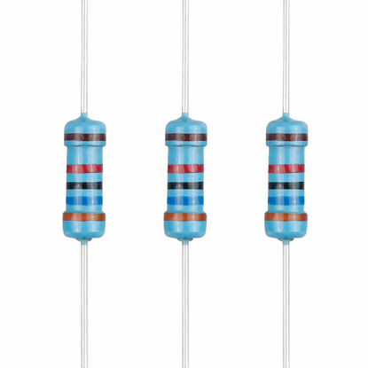 Picture of EDGELEC 100pcs 36K ohm Resistor 1/2w (0.5Watt) ±1% Tolerance Metal Film Fixed Resistor, Multiple Values of Resistance Optional