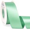 Picture of Ribbli Sage Green Satin Ribbon,Double Faced Satin 1-1/2 inch x Continuous 25 Yards,Use for Bows Bouquet,Gift Wrapping,Wedding Decoration,Floral Arrangement