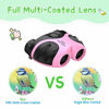 Picture of dmazing Binocular for Kids, Camping Toys for Kids 5-10 Unique Birthday Gifts for 3 4 5 6 7-12 Year Old Boys Girls Preschool Kindergarten Graduation Gifts 2021 Outdoor Toys Pink